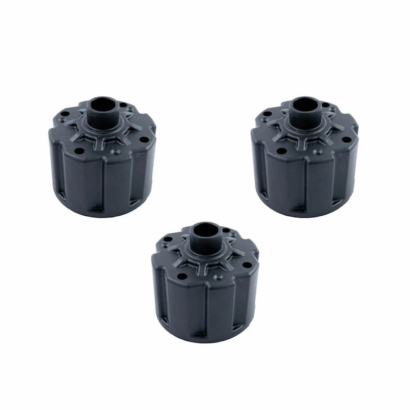 Tekno RC 5113B – Differential Case (f/c/r, composite, fits TKR5150/B, 3pcs)