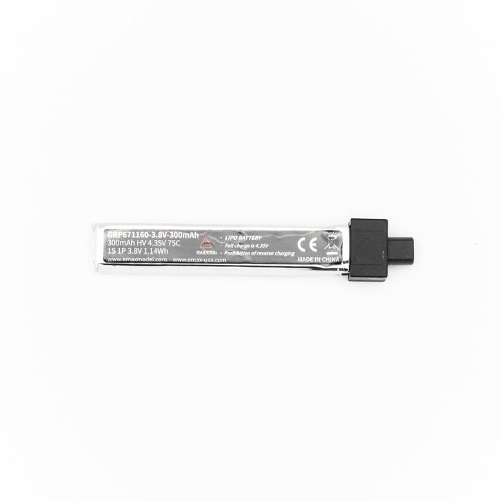 1S 300mAh HV EM2.0 LiPo Battery