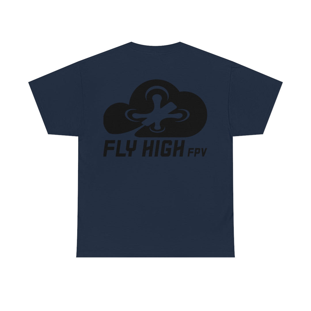 Camiseta Build Clean Fly Dirty - Logotipo negro