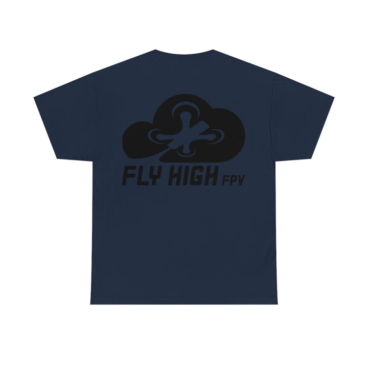 Camiseta Build Clean Fly Dirty - Logotipo negro