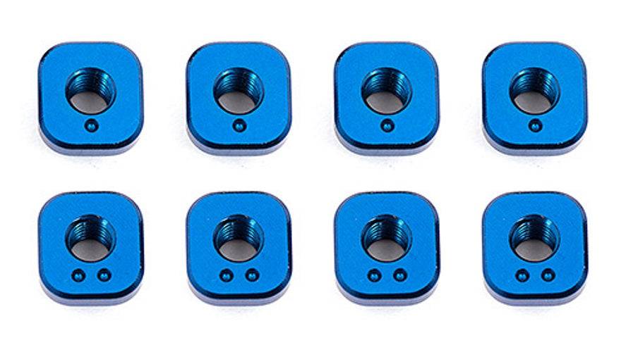 Team Associated 8661 Camber Bushings Aluminum (8) RC10F6