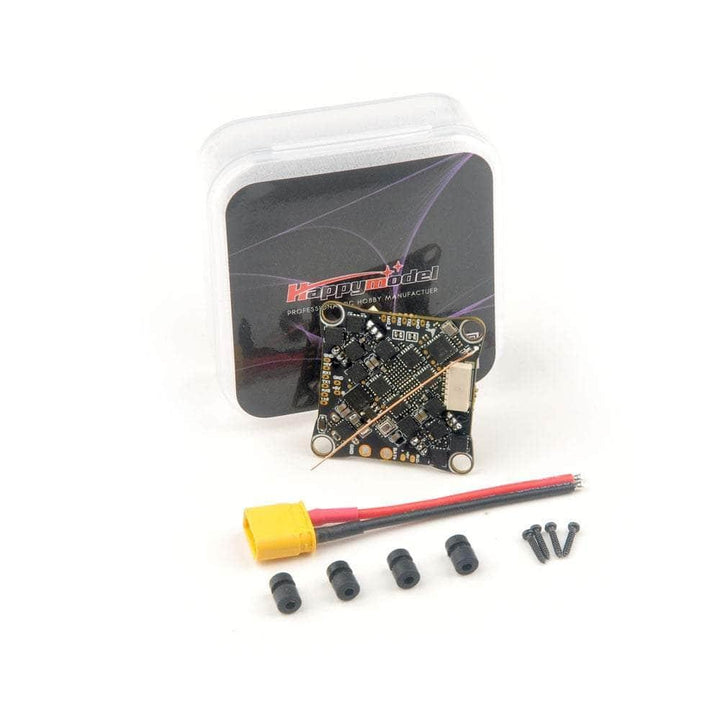 Controlador de vuelo HappyModel CrazyF405 ELRS HD 1-2S AIO Whoop/Toothpick con ESC 4 en 1 de 12 A y 8 bits y receptor ELRS de 2,4 GHz 