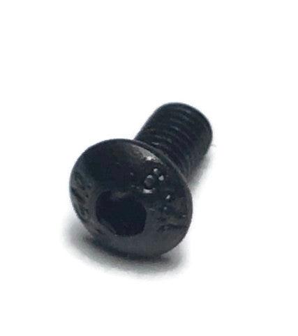 M3 x 6mm, Steel, Button Head Screw (10 pieces) - Black, 6mm