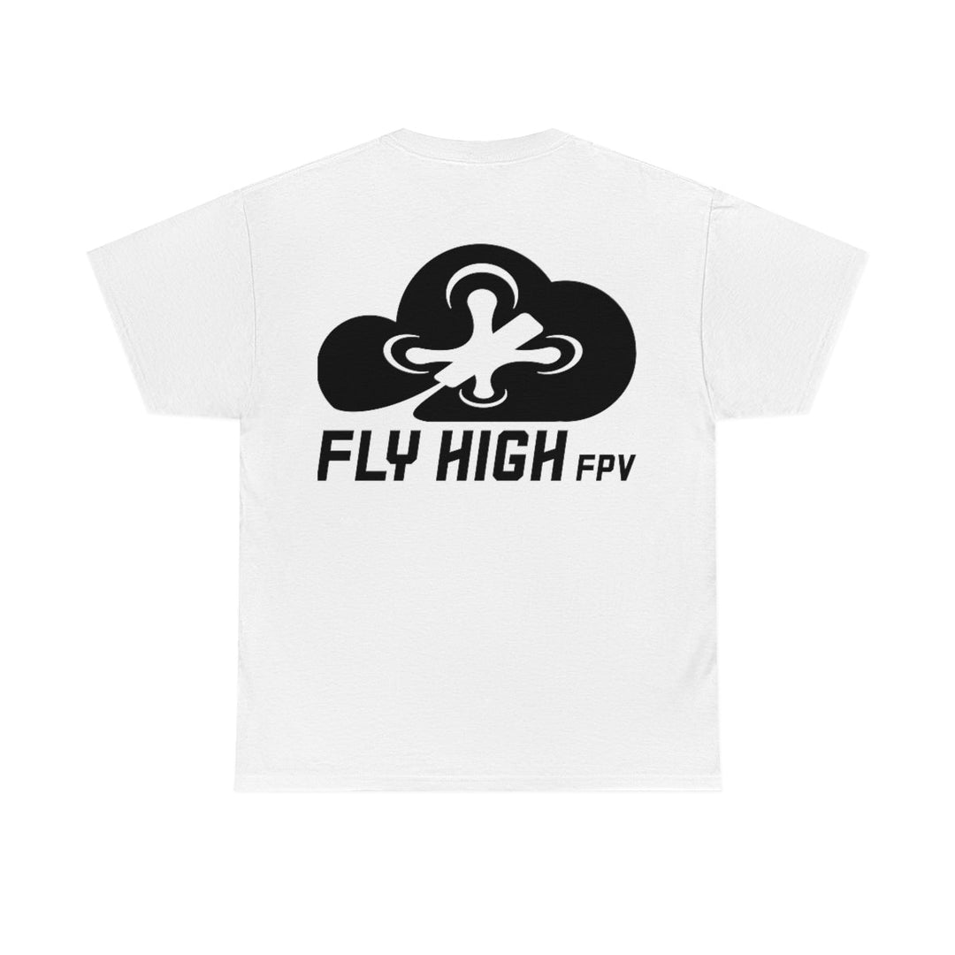 Camiseta Build Clean Fly Dirty - Logotipo negro