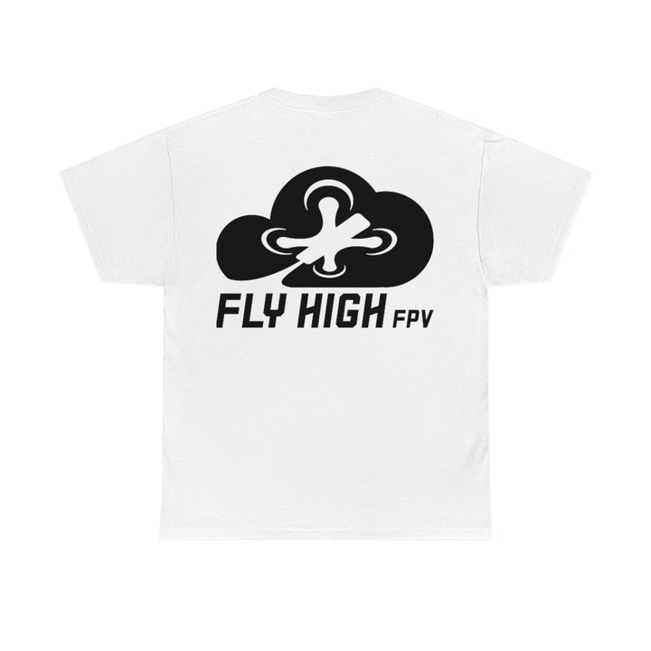 Camiseta Build Clean Fly Dirty - Logotipo negro