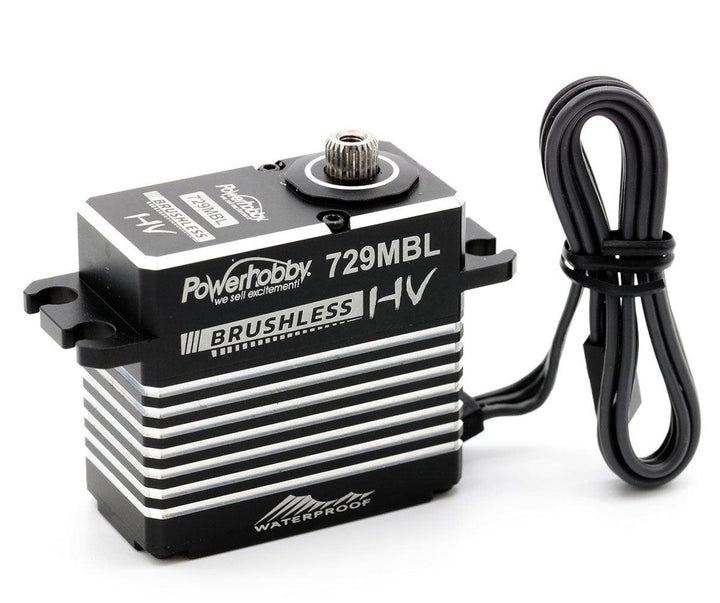 Powerhobby 729MBL HV Waterproof Brushless Steel Gear Servo / Aluminum Case