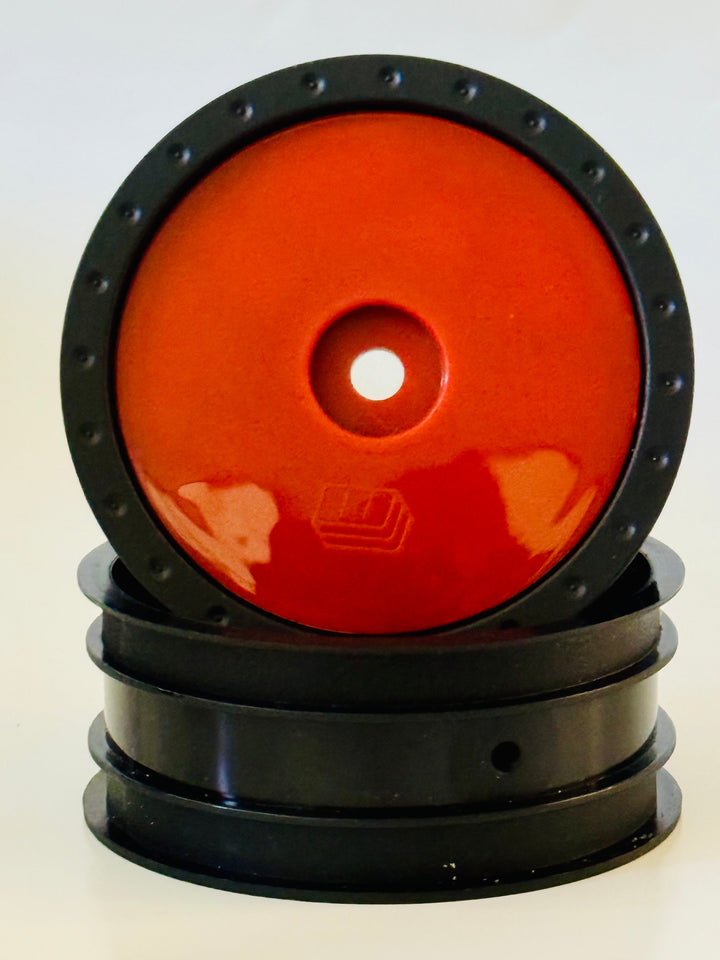 1/10 Whiplash Front 2.2" 12mm Sprint Car Wheels (2)