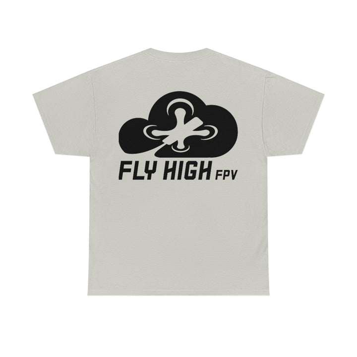 Camiseta Build Clean Fly Dirty - Logotipo negro