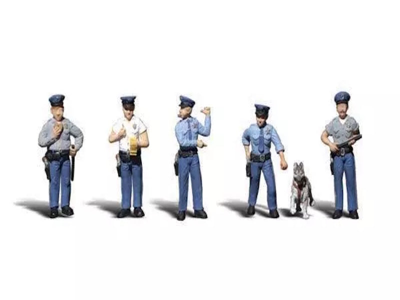 Woodland Scenics A2736 O Train Figures Policeman