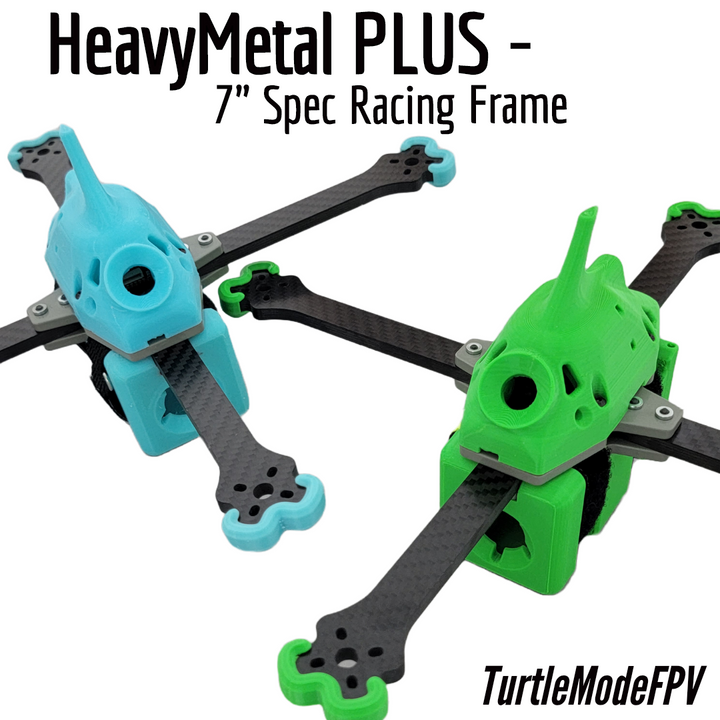 HeavyMetal PLUS - Cuadro de carreras Spec de 7" con kit de accesorios (aprobado por Street League) - (Elegir opciones)