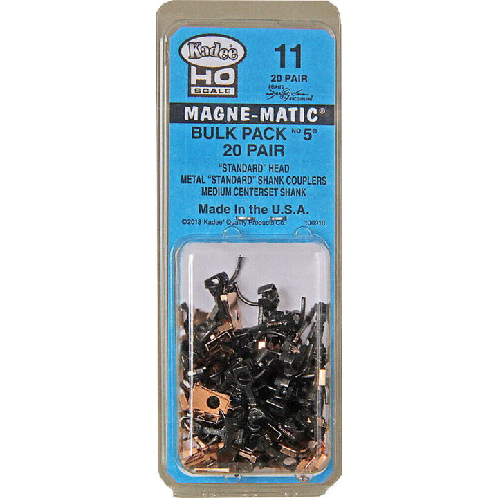 Kadee 11 HO #5 Universal Magne-Matic Couplers (40)