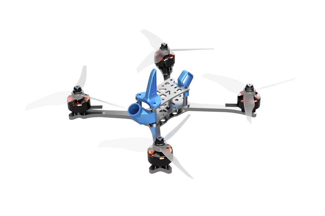 Typhon V7 T700 5" Racing Frame by DinDrones - Choose Configuration