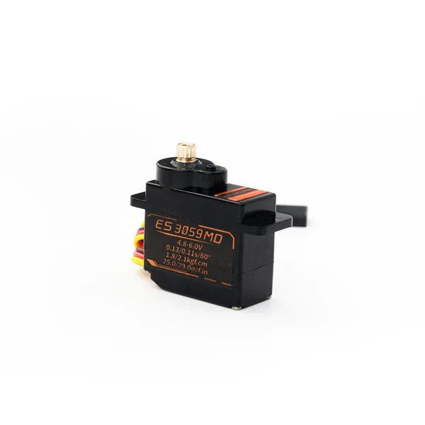 Servomotor digital de engranajes metálicos ES3059MD de 12 g 