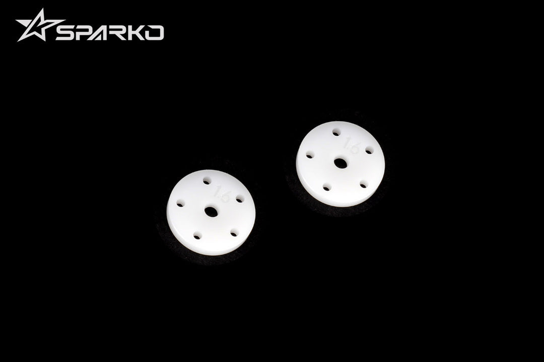 Sparko F8 Big Bore Flat Shock Piston 5x1.6mm (2pcs)