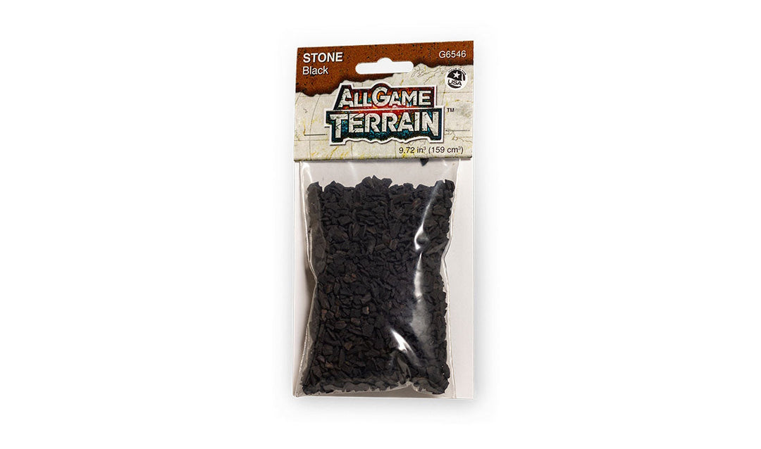 Woodland Scenics G6546 All Game Terrain Stone Black