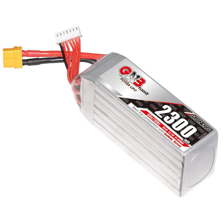 Batería de polímero de litio GNB 2300 mAh, 6S, 22,2 V, 50 C, 100 C, XT60 para control remoto