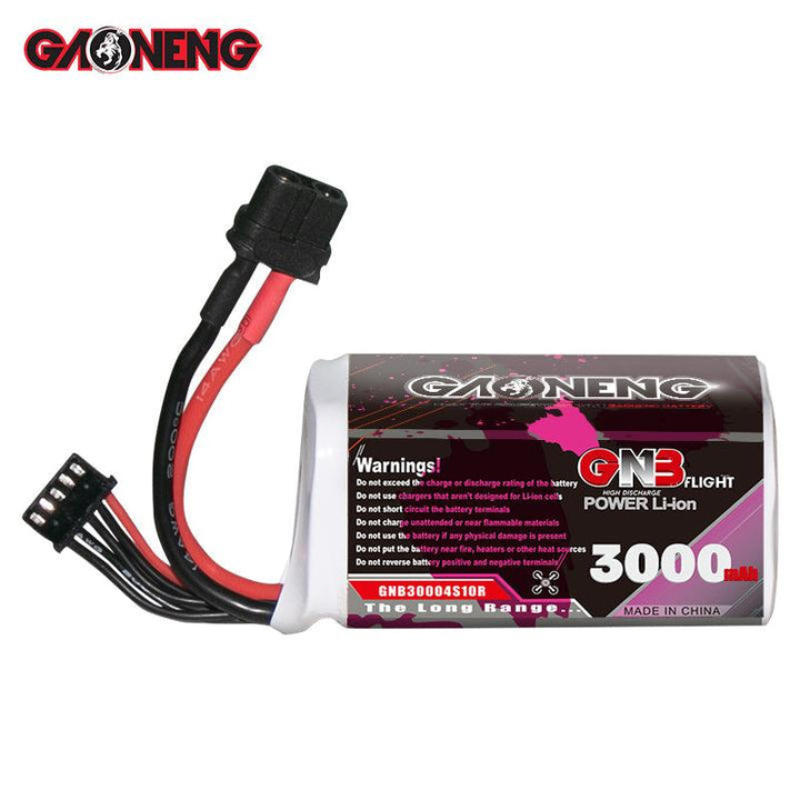 Batería de iones de litio GNB 3000mah 14.8V 4S 10C 18650 SONY VTC6 FPV de largo alcance