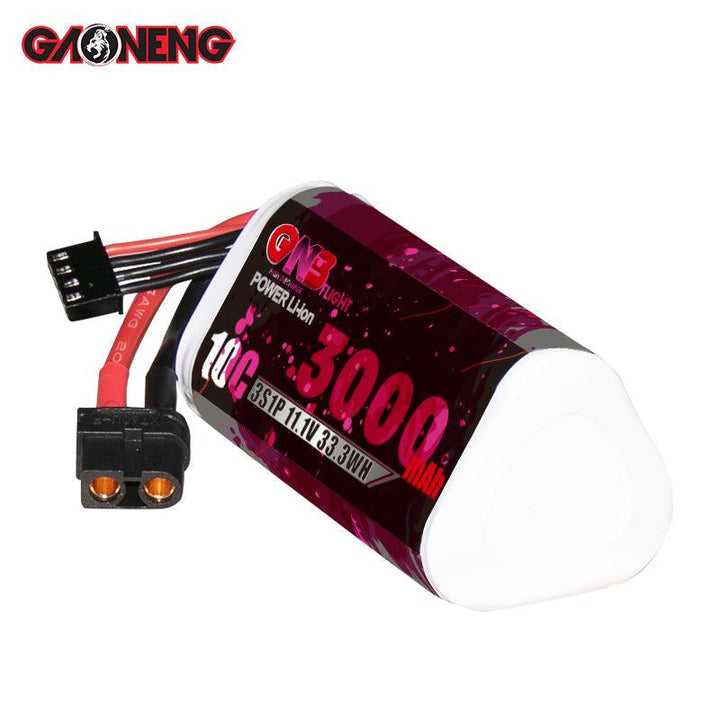 Batería de ion de litio GNB 3000mah 11,1 V 3S 10C 18650 SONY VTC6 FPV de largo alcance