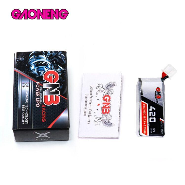 Batería Lipo GNB 420mAh HV 7.6v 2S 50C - HV JST XH2.54