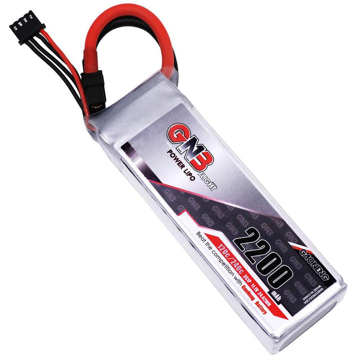 Batería GNB 2200 mAh, 11,1 V, 3S1P, 120 C, XT60