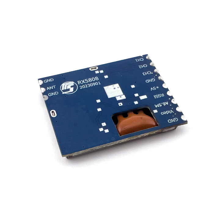 Módulo receptor de audio y vídeo FPV inalámbrico RX5808 de 5,8 GHz y 90 dBm