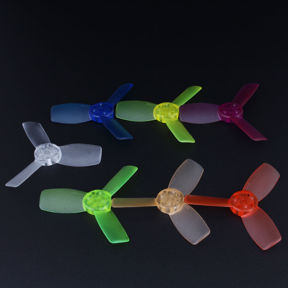 Emax Babyhawk for RS1104 5250Kv Motors 2345-3 / 2.3" Tri-Blade Replacement Props (20 Pack) - Choose Color