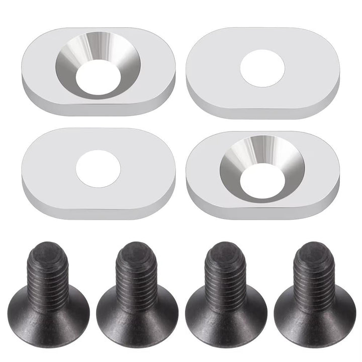 Powerhobby Aluminum Motor Mount Fixing Reinforcement Silver FOR Traxxas Sledge