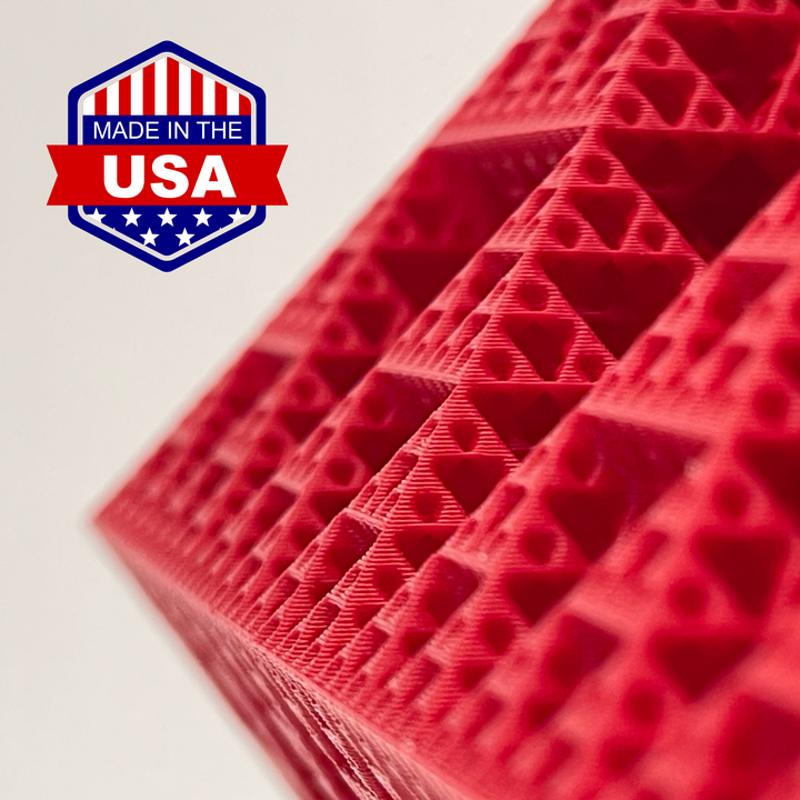 Red AF Silk PLA 3D Printer Filament, 1.75 mm Diameter, 1 kg Spool