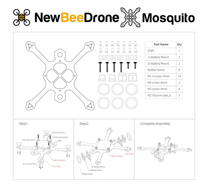 Marco Mosquito XL de NewBeeDrone