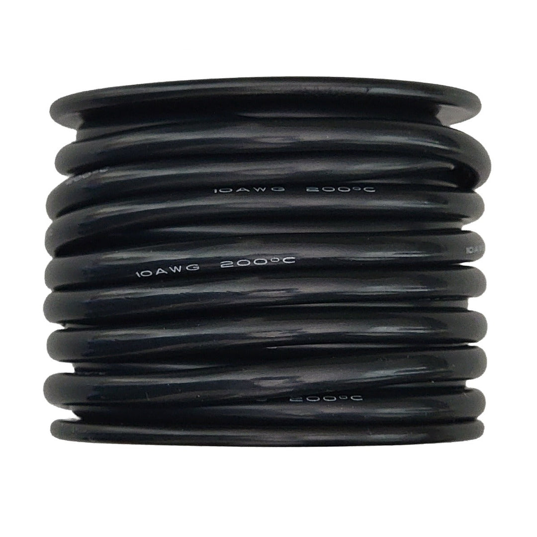 Cut To Length 10AWG Silicone Wire - Black