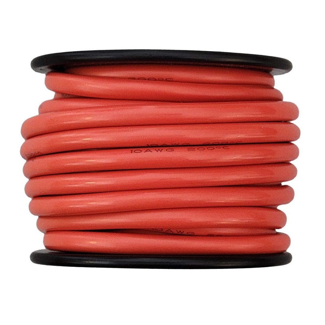Cut To Length 10AWG Silicone Wire - Red