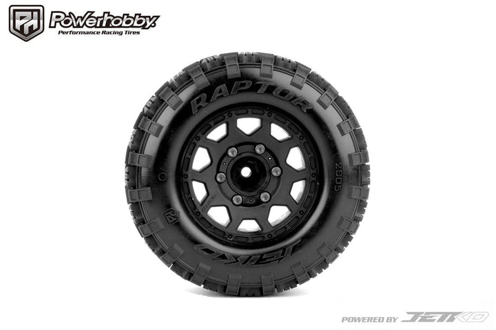 Powerhobby 1/10 2.8" MT Raptor Tires (2) w/ Removable Hex Wheels