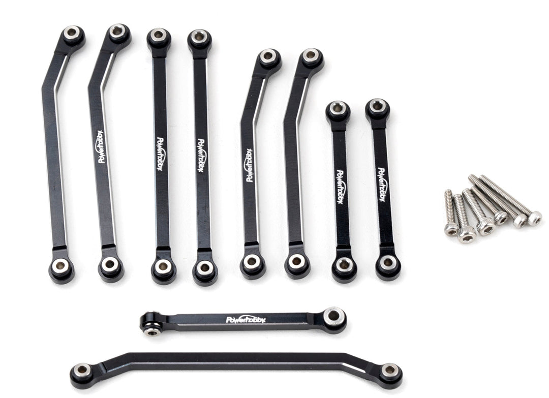 Powerhobby Aluminum High Clearance 4-Links w/Steering Link Redcat Ascent-18