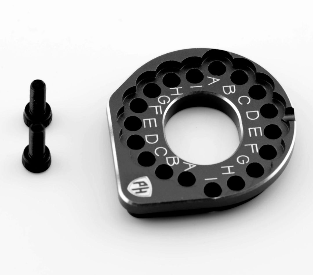 Powerhobby Aluminum Motor Mount Black Kyosho Fazer Mk2