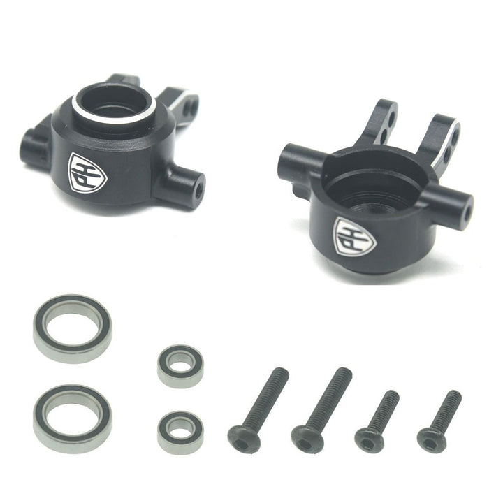Powerhobby Aluminum Front Steering Blacks FOR Traxxas Jato 4x4 9037