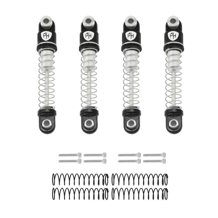 Powerhobby Axial SCX30 Aluminum Shocks 25mm (4) Black PHB7569Black