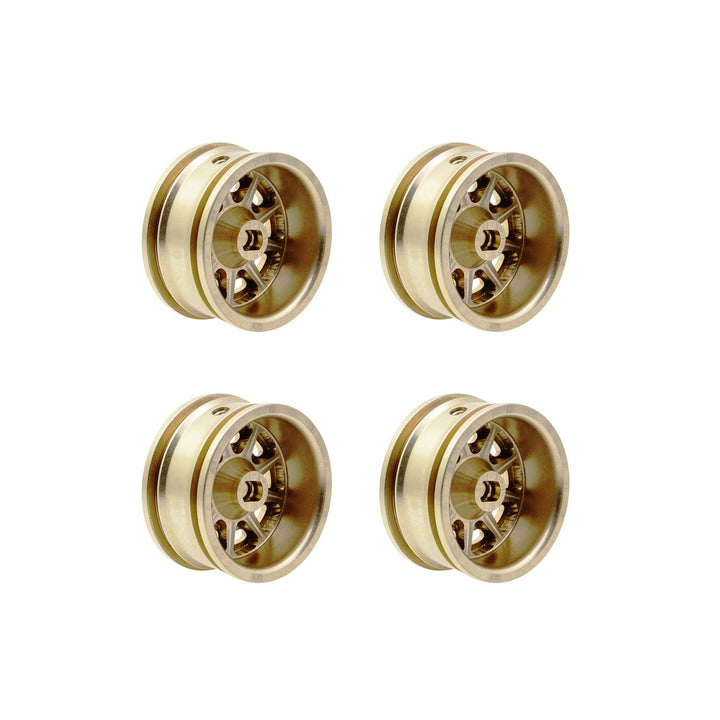 Powerhobby Brass Wheels 8-Slot (4) Axial SCX30