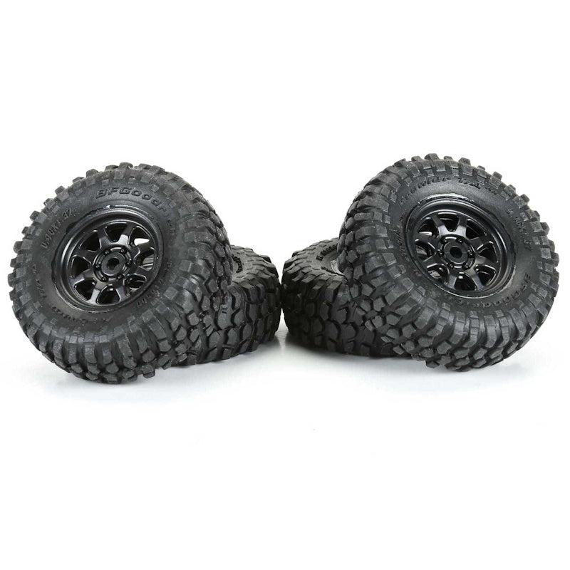 Pro-Line 1030610 1/30 BFG Krawler T/A KX F&R Mounted Blk Icon Nuevo: Axial SCX30