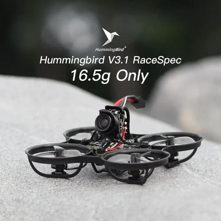 (PRE-ORDEN) NewBeeDrone Hummingbird V3.1 RaceSpec 16.5g 1S Analógico ELRS 2.4GHz BNF Sin escobillas FPV Whoop