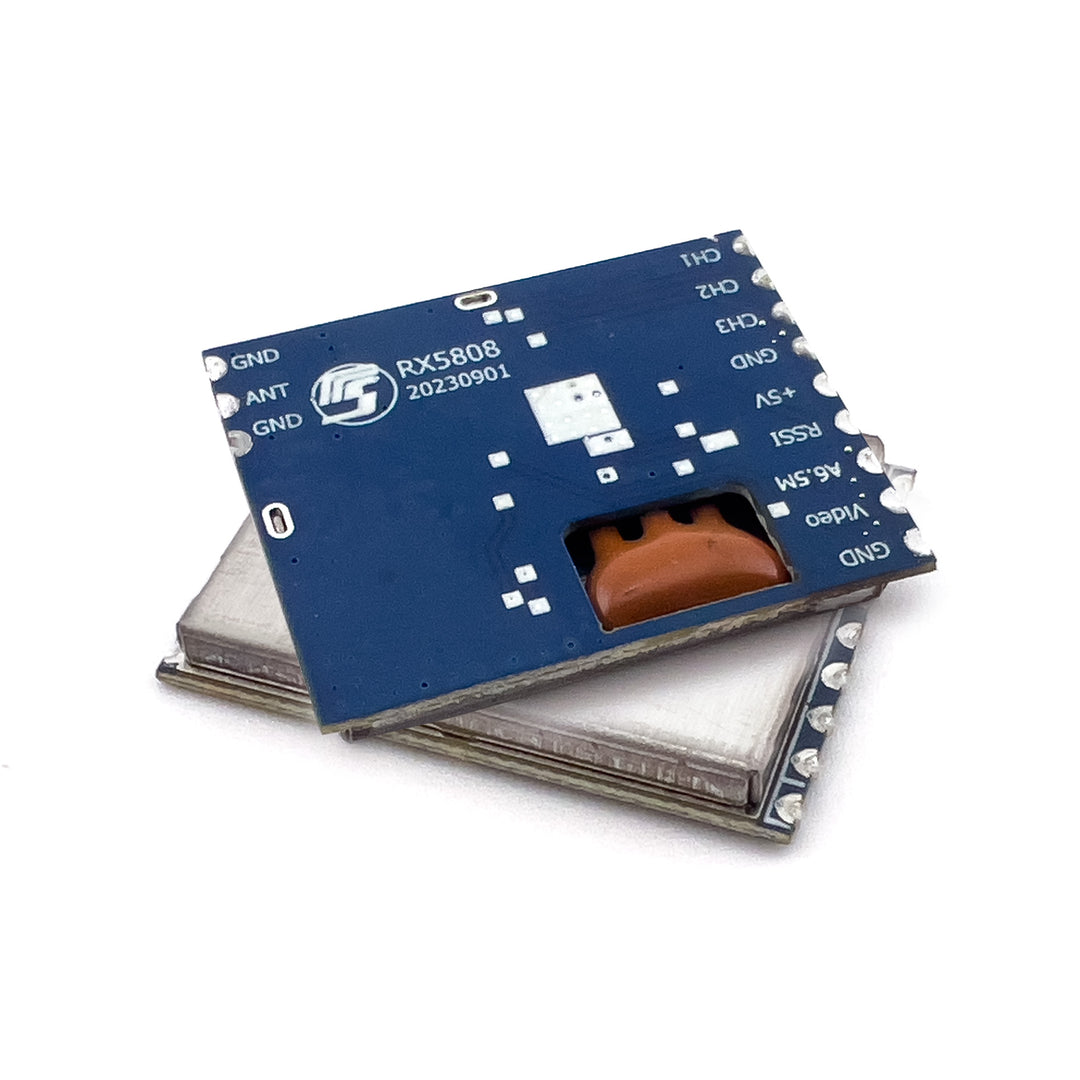 Módulo receptor de audio y vídeo FPV inalámbrico RX5808 de 5,8 GHz y 90 dBm
