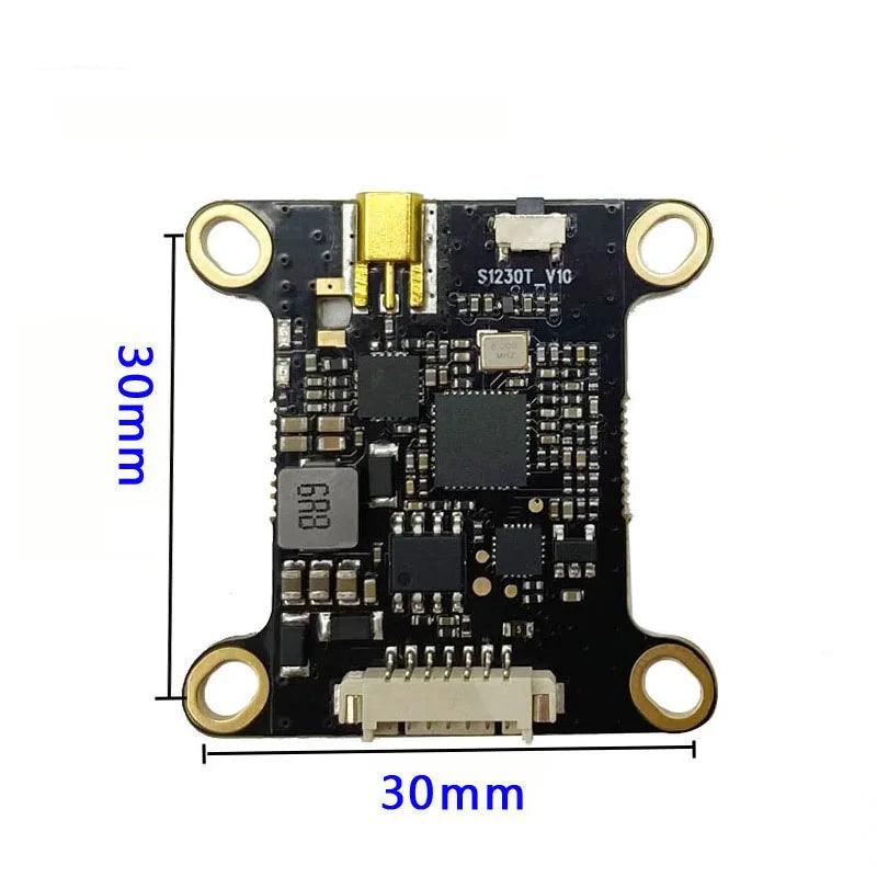 SmartAudio VTX analógico de 5,8 Ghz, 48 canales, 1,6 W con antena MMCX