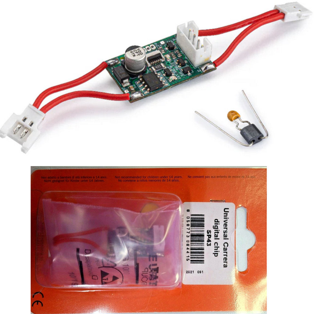 Slot.it SP43 Digital Chip Conversion for Carrera Digital 1/32 Slot Car SISP43