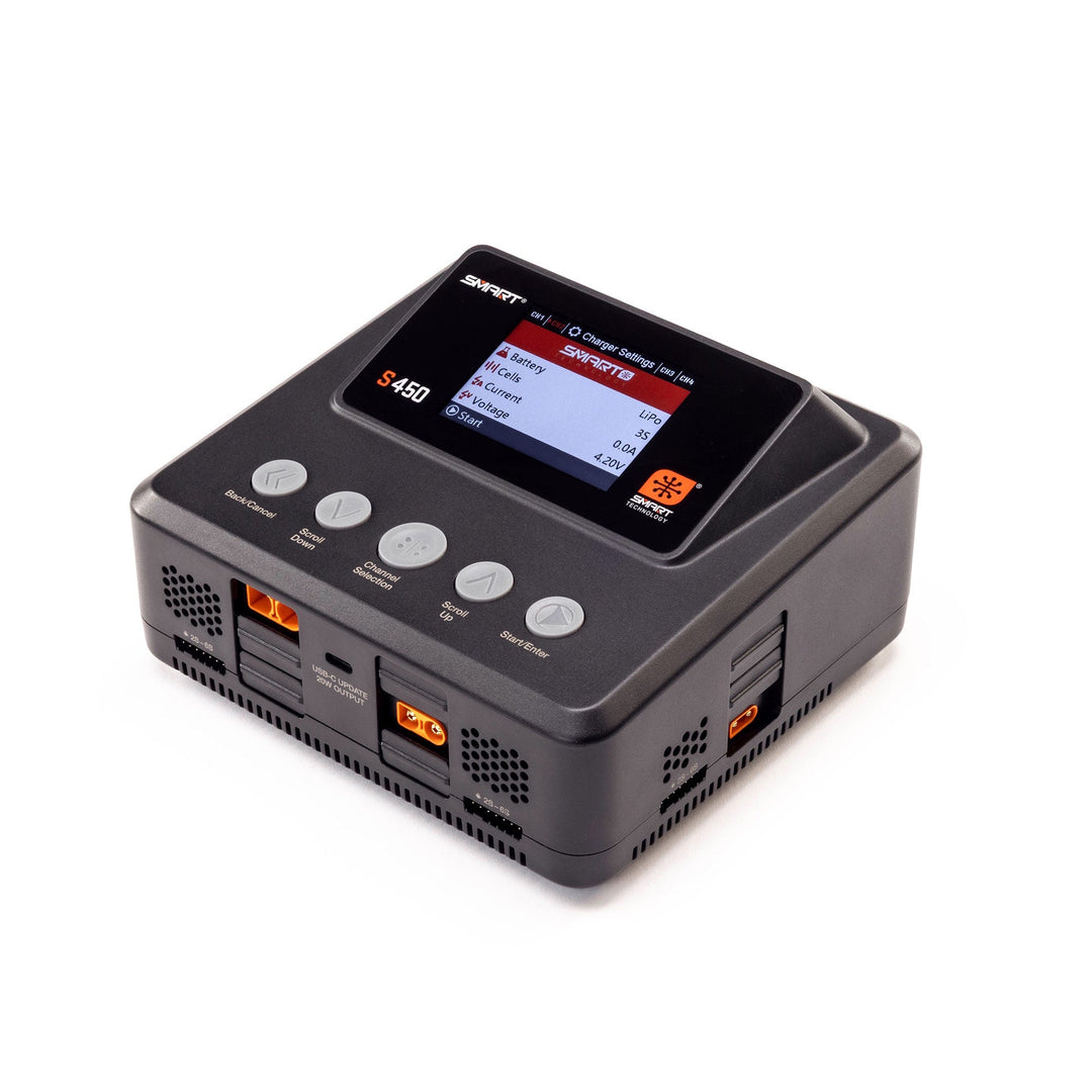 Spektrum SPMXC3040 S450 G2 AC/DC Smart Charger 4x50W