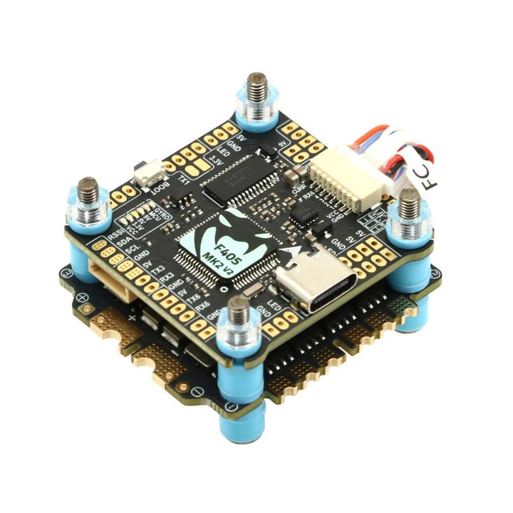 Controlador de vuelo Diatone MAMBA F405MK2 V2 F40MK2/F55 Stack 30MM/M3 - Elija FC/STACK/ESC 