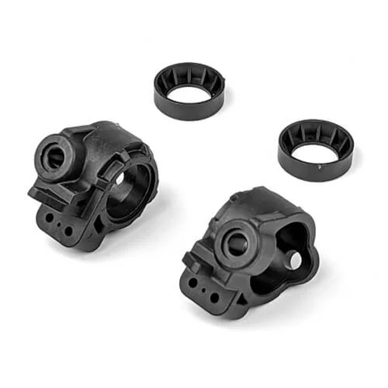 Tekno RC 9141B Adjustable Ackerman Spindles (-2mm, EB/NB 2.1, requires TKR9057B)