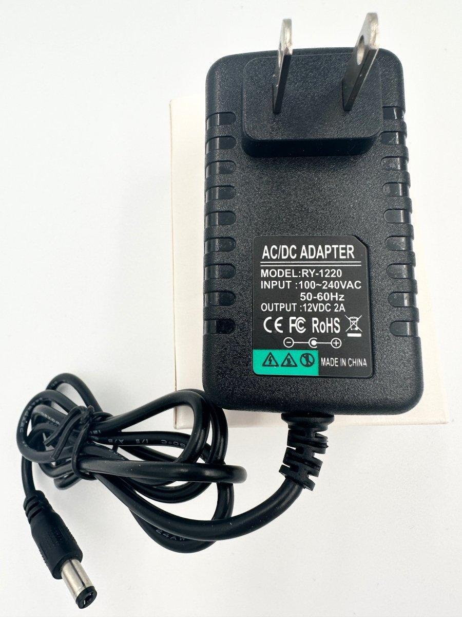 AC/DC POWER ADAPTER 12v 2A at WREKD Co.