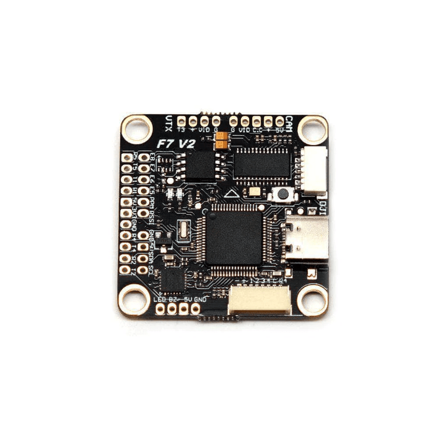 Aikon F7 3030 V2.1 HD Flight Controller and 55A BLHeli_32 4-in-1 ESC Stack - 30x30mm at WREKD Co.