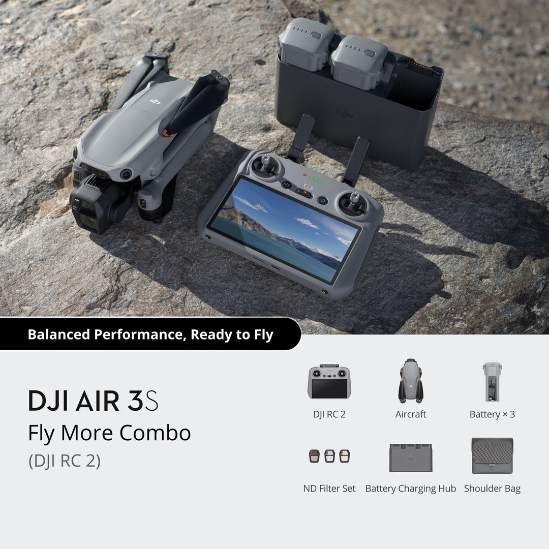 (PRE-ORDER) DJI Air 3S Fly More Combo (DJI RC 2)