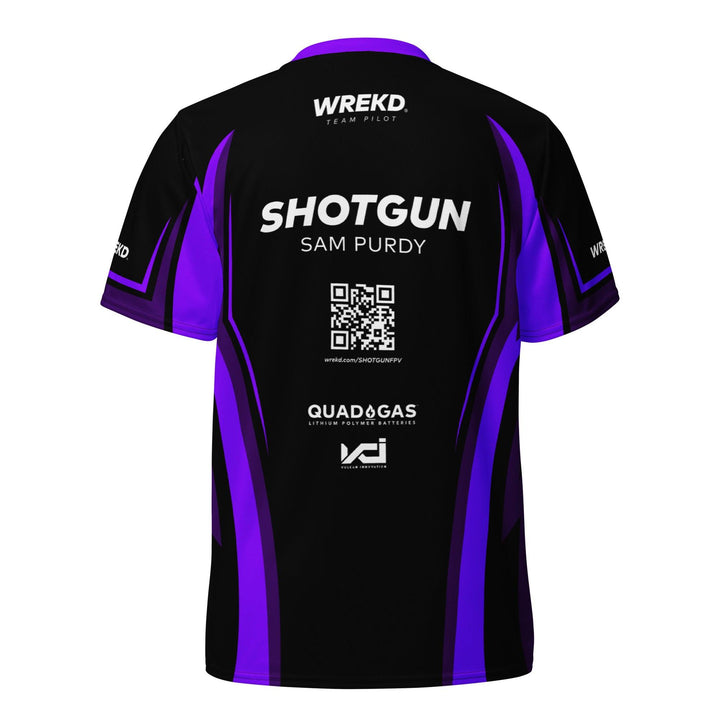 Camiseta de piloto del equipo 2024: WREKD/SHOTGUN