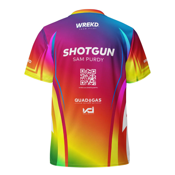 Camiseta de piloto del equipo 2024: WREKD/SHOTGUN